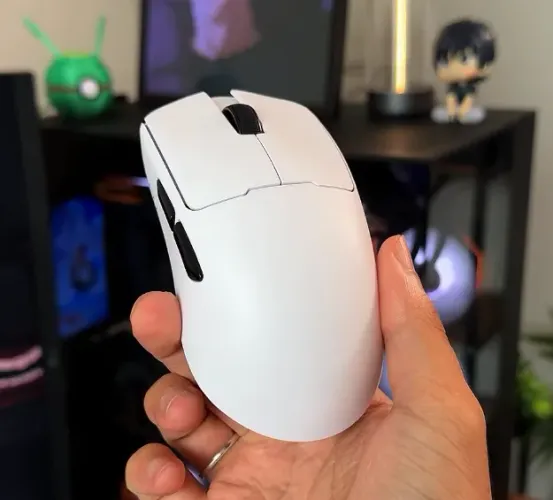 Mouse Gamer Sem Fio com Bateria Trocável Ajazz