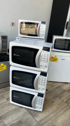 MICROONDAS MOSTRUÁRIO ELECTROLUX 20 LITROS - TESTAMOS NA HORA