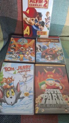 Lote Dvds animação original