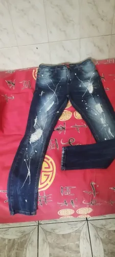 Calça jogador Tam 40 azul 