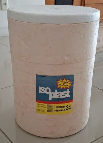 Tambor térmico de isopor