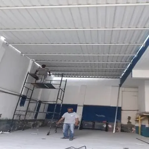 telhado sanduíche Não molha Não esquenta por m2 mão de obra aparti de 30m2 