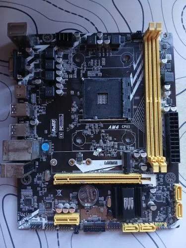 Placa mãe A520 Revenger AM4