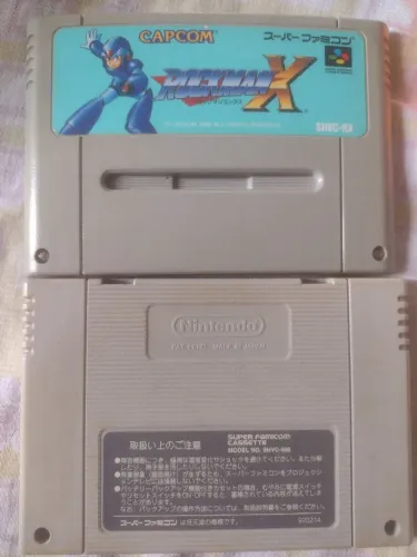 Rockman X Original japonês amarelado!!!