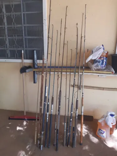 Varas de pesca