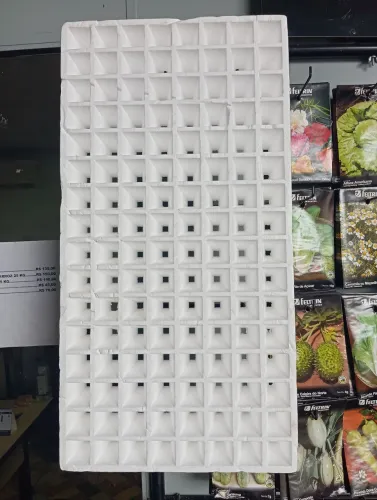 Bandejas de Isopor para mudas de hortaliças 