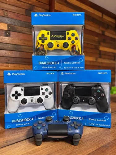 CONTROLE PS4 NOVOS ENTREGAMOS.