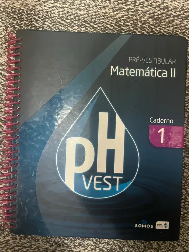 Livros pré-vestibular PH - Matemática II