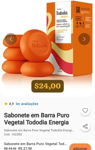 Sabonete natura