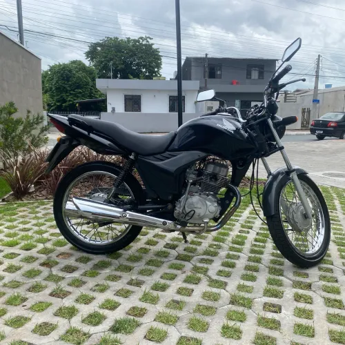 Honda Cg Fan 2011 Com Partida Elétrica Cor Preta Segundo Dono