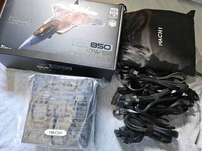 Fonte Gamer 850W Platinum Full Modular Galax Garantia de 5 Anos e Nota Fiscal