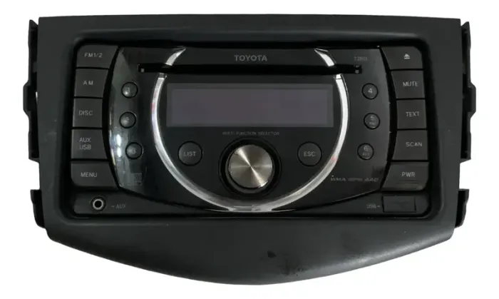 Central Multimídia Rádio Toyota Rav4 2.4 2007 A 2012 Preto (Usado)