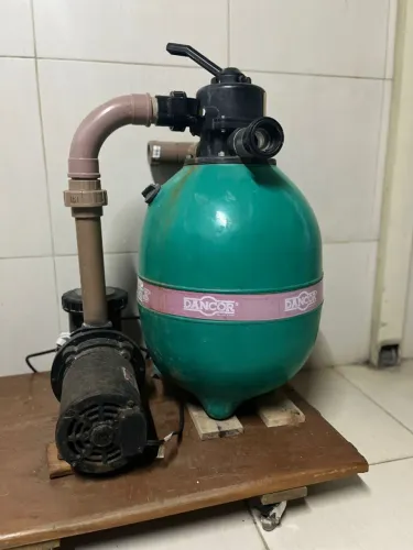 filtro de piscina + bomba
