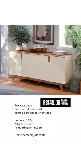 Buffet 4Portas Rodo