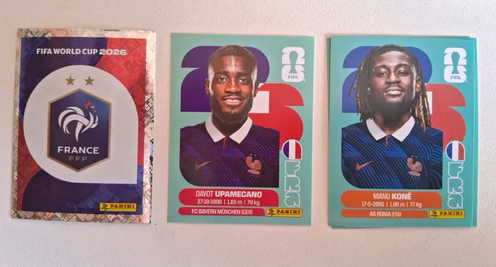Figurinhas Copa  do Mundo FIFA 2026 Escudo França 