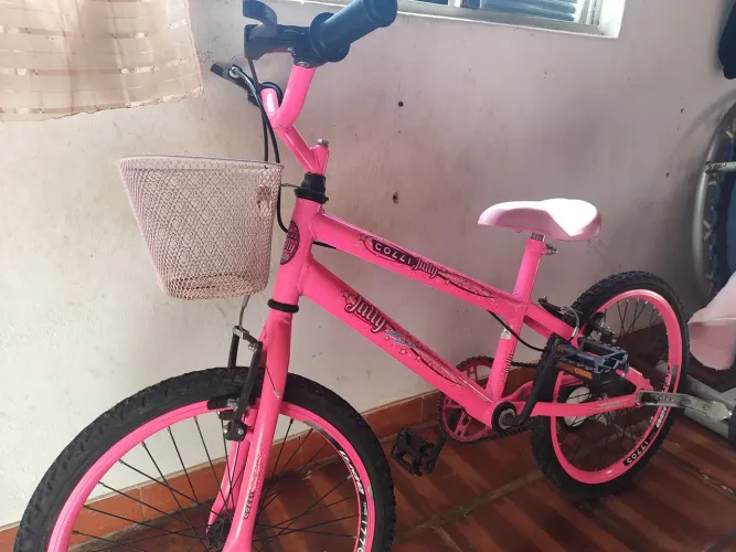 Bicicleta infantil rosa