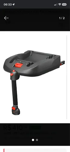 Base isofix para bebê conforto