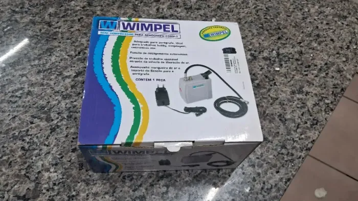 Mini Compressor Wimpel COMP-3 + Aerógrafo