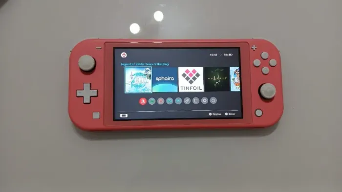 Nintendo Switch Lite Desbloqueado - 128 GB