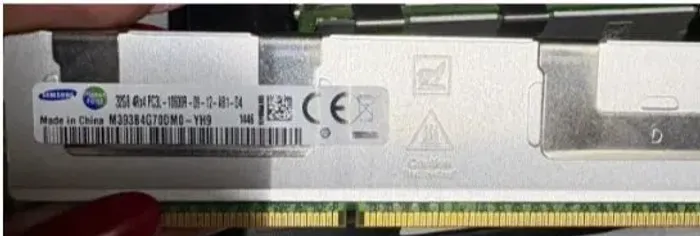 Kit 128GB Memórias Ram DDR3 Samsung 4x32gb 1333