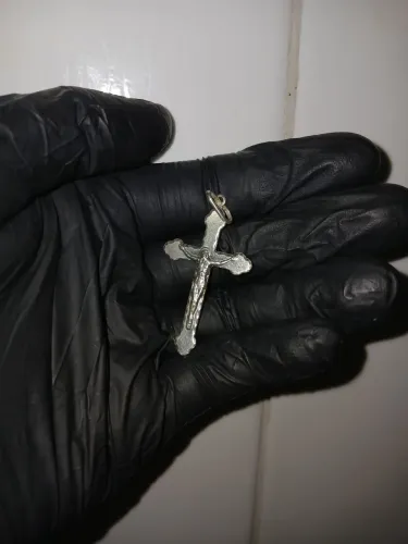 Pingente Crucifixo (Cruz com Cristo) Em Prata 925 - 2,9g