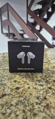 [Novo] Fone Samsung Buds3 Pro branco, ainda na caixa lacrada + NF