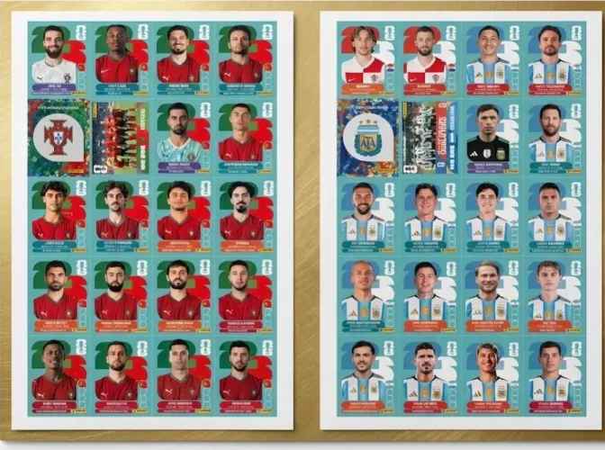Vendo todas a figurinha do album da copa nao e original 