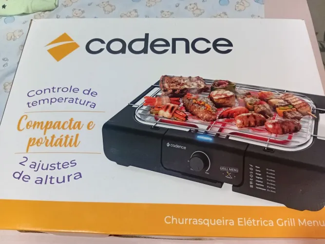 Churrasqueira elétrica Cadence 2000w / 220v