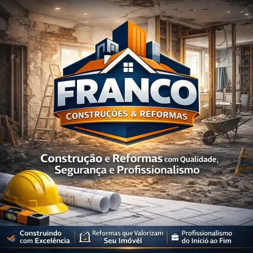 Serviço de construção e reformas 