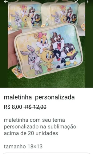 Bolsas personalizada 