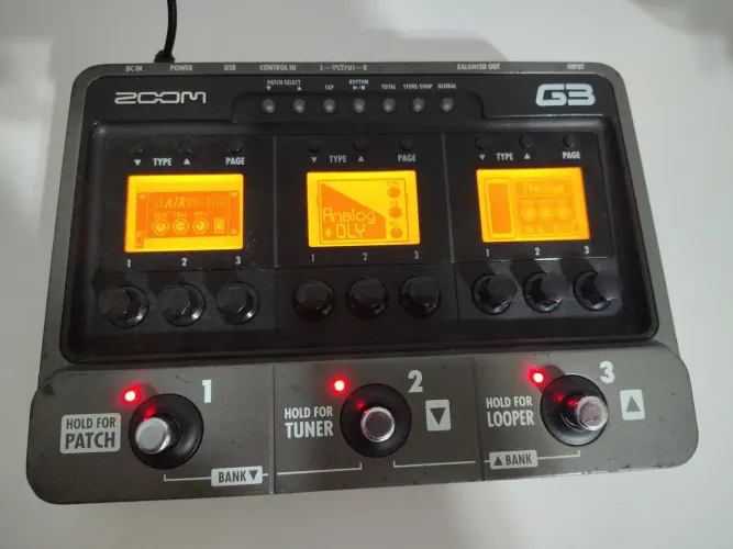 Pedaleira zoom g3