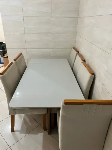 Mesa de Jantar 6 Lugares - Estado de Nova! 