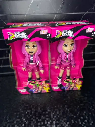 Boneca Emilly Vick - Dos Rosa - Baby Brink