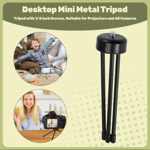 Tripé de mesa de metal