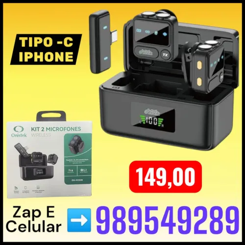 Microfone lapela