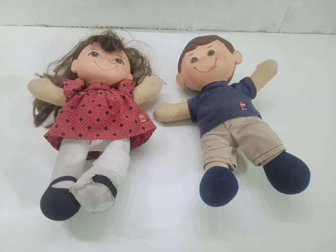 Bonecos ton e Nina Teleton