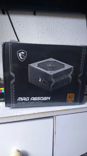 Fonte 650 whats msi lacrada