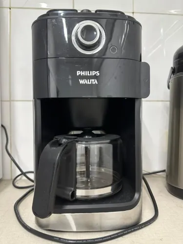 Cafeteira Philips Walita Duo Blend com Moedor de Grãos Integrado