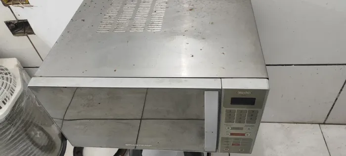 MICROONDAS BRASTEMP INOX 
