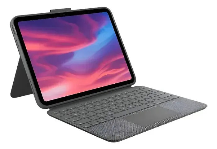Capa Com Teclado Logitech Combo Touch Para iPad 10th Geração