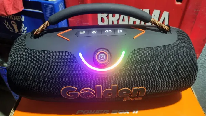 Boombox Golden pro 350w Nova na caixa TOP TOP TOP