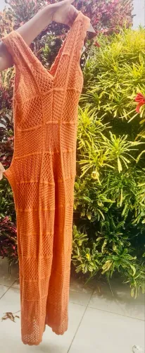 IMPERDIVEL!! Macacão Tricô novooo