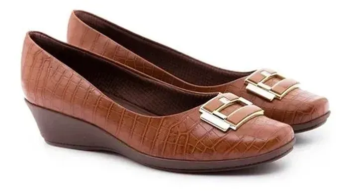 Sapato anabela joanete Piccadilly