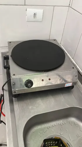 Crepeira industrial - crepe francês e tapiocas - PREÇO IMBATÍVEL PRA VENDER ESSA SEMANA!