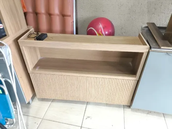 Armário Marquesa 120cm 1 Porta Basculante Nature - Nesher