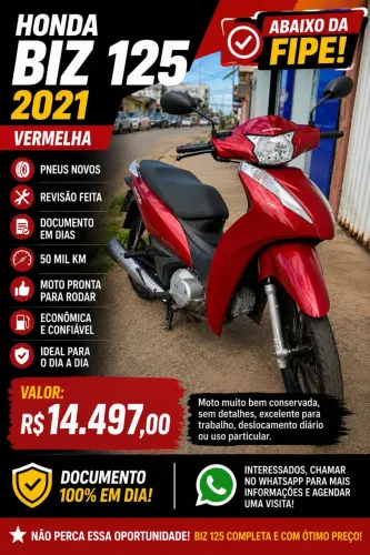 Vendo Biz 125 2021