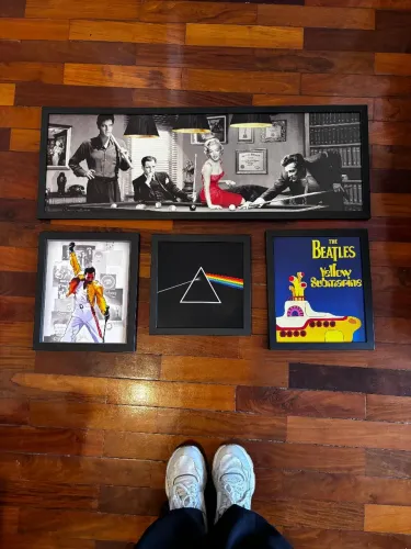 4 quadros decorativos: