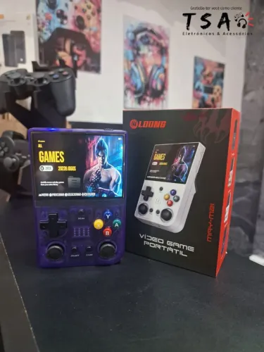 Video game portátil Ldong com 20mil jogos