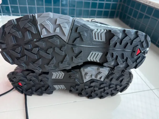 Bota Salomon X Ultra 5 MID GTX WIDE Masculina - Preta