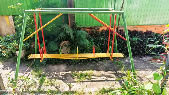 Balanço de parquinho rema rema canoa gangorra 6 lugares